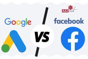 difference between Facebook ads Vs Google ads