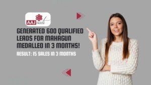 Generated 600 Qualified Leads for Mahagun Medalleo in 3 Months!